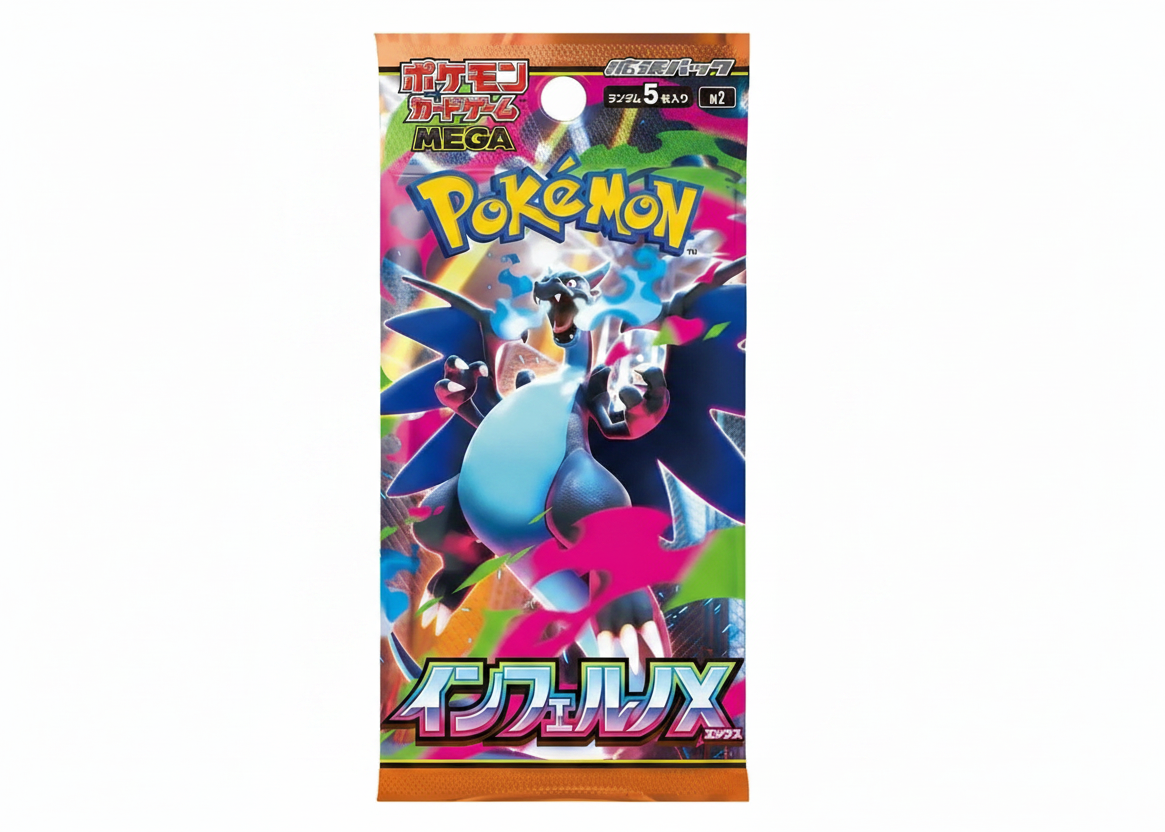 Pokémon TCG: Mega Inferno X Booster Pack (Japanisch)