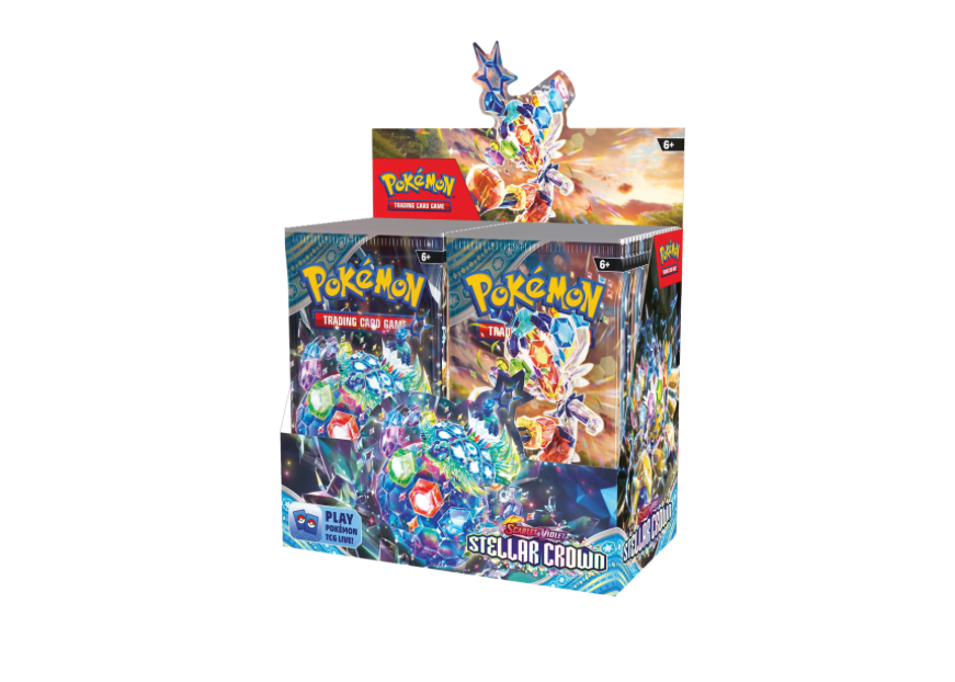 Stellar Crown Booster Box (English) — Sealed ✨